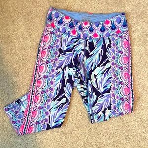 Lilly Pulitzer cropped leggings M